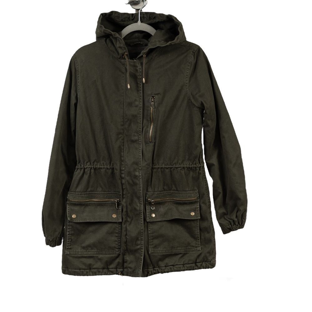 Banana Republic utility green army coat size S